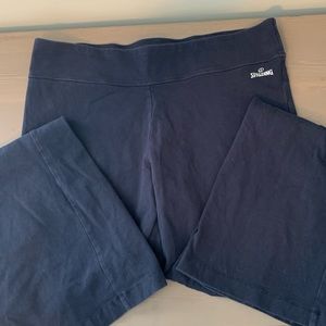 XL Navy Spalding Bootcut Leggings